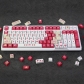 Lotso 104+18 XDA-like Profile Keycap Set Cherry MX PBT Dye-subbed for Mechanical Gaming Keyboard